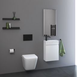Kronenbach Cube miska WC wisząca bez kołnierza biały KB15500CU