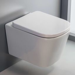 Kronenbach Cube miska WC wisząca bez kołnierza biały KB15500CU