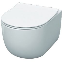 Kerasan Flo miska WC wisząca Rimless biała 311101
