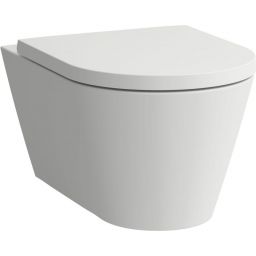 Laufen Kartell miska WC wisząca bez kołnierza biały mat H8203377570001