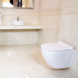 LaVita Sofi Slim miska WC z deską wolnoopadającą wisząca bez kołnierza biały połysk