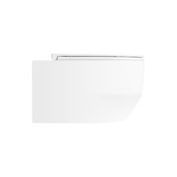 Oltens Holsted miska WC wisząca PureRim z powłoką SmartClean biała 42516000