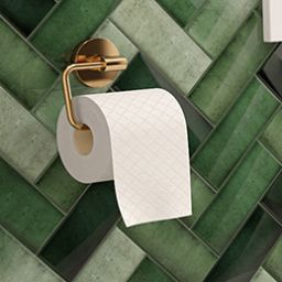 Oltens Gulfoss uchwyt na papier toaletowy złoty połysk 81103800