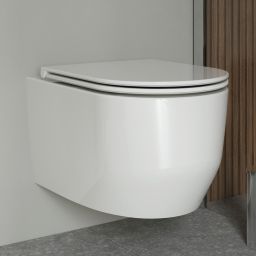 Oltens Holsted deska sedesowa wolnoopadająca biała 45112000