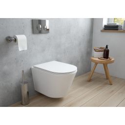 Oltens Jog miska WC wisząca z powłoką SmartClean biała 42601000