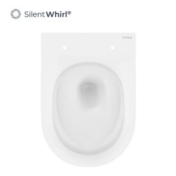 Oltens Hamnes Stille miska WC wisząca bez kołnierza spłukiwanie wirowe biały połysk 42021000