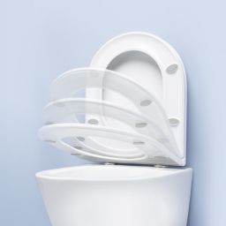 Oltens Jog deska sedesowa wolnoopadająca biała 45102000