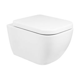 Oltens Vernal miska WC wisząca PureRim z powłoką SmartClean biała 42502000