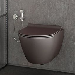 GSI Pura miska WC wisząca bez kołnierza Swirlflush bistro dual-mat 881516