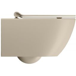 GSI Pura miska WC wisząca bez kołnierza Swirlflush creta dual-mat 881508
