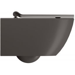 GSI Pura miska WC wisząca bez kołnierza Swirlflush bistro dual-mat 881516