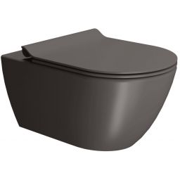 GSI Pura miska WC wisząca bez kołnierza Swirlflush bistro dual-mat 881516