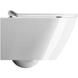 GSI Kube X miska WC wisząca bez kołnierza Swirlflush ExtraGlaze biały 941611