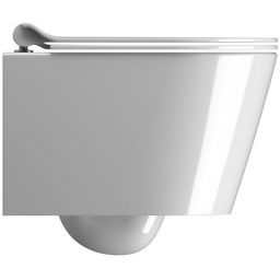 GSI Kube X miska WC wisząca bez kołnierza Swirlflush ExtraGlaze biały 941811
