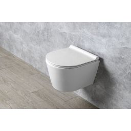 GSI Norm/Kube X deska sedesowa wolnoopadająca slim biała MS76SN11