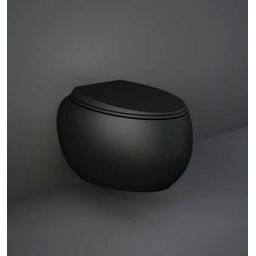 Rak Ceramics Cloud deska sedesowa wolnoopadająca czarny mat CLOSC3901504