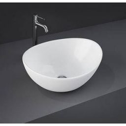 Rak Ceramics Reema umywalka 39,5 cm nablatowa biała LARE00001