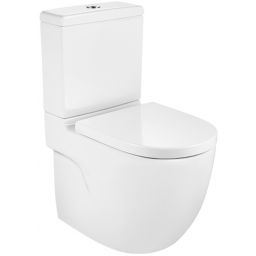 Roca Meridian miska WC kompakt stojąca Rimless Supraglaze biały połysk A34224LS00