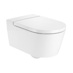 Roca Inspira Round miska WC wisząca Rimless Supraglaze biała A346527S00