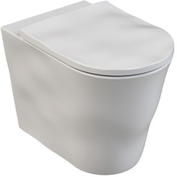 Sanindusa Magmma miska WC z deską wolnoopadającą stojąca bez kołnierza biały mat 147012604
