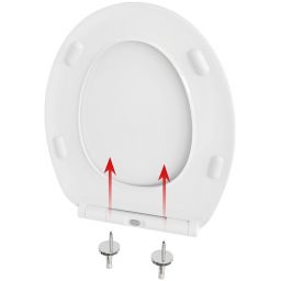 Sepio deska sedesowa wolnoopadająca Model 302 Slim biała 10DESWC302FIT