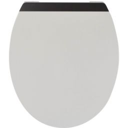 Sepio deska sedesowa Model 203 biała/czarna 10DESWCBDU203