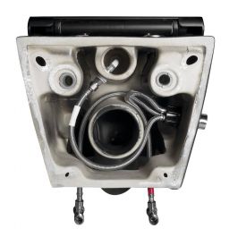 Sapho Avva toaleta myjąca wisząca bez kołnierza czarny mat 100315-110