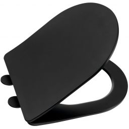 Outlet - Sapho Paco deska sedesowa wolnoopadająca czarna PCS1012B