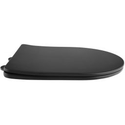 Sapho Paco deska sedesowa wolnoopadająca czarna PCS1012B