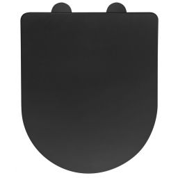 Sapho Paco deska sedesowa wolnoopadająca czarna PCS1012B