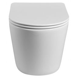 Sapho Paco miska wc wisząca bez kołnierza biała PZ1012WR