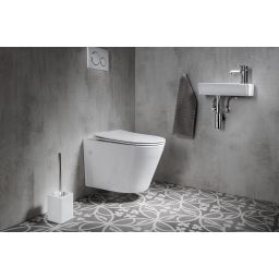 Sapho Paco miska wc wisząca bez kołnierza biała PZ1012WR