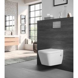 Tece One miska WC myjąca bez kołnierza biała 9700200