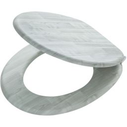 Tiger Titan Comfort Feel deska sedesowa wolnoopadająca szara 251041146