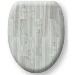 Tiger Titan Comfort Feel deska sedesowa wolnoopadająca szara 251041146
