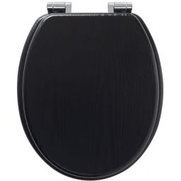 Tiger Blackwash deska sedesowa wolnoopadająca czarna 252030746