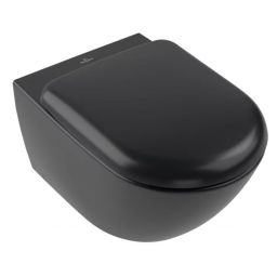 Villeroy & Boch Antao miska WC podwieszana czarna 4674T0R7