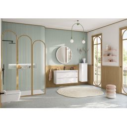 Villeroy & Boch Skyla TwistFlush [e3] combi-pack miska WC z deską wolnoopadającą wisząca bez kołnierza ze spłukiwaniem wirowym Weiss Alpin 4682CL01