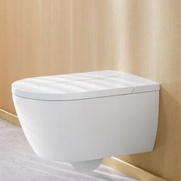 Villeroy & Boch ViClean Combi-Pack miska WC myjąca wisząca bez kołnierza CeramicPlus z deską Weiss Alpin V0E100R1