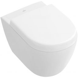 Villeroy & Boch Subway 2.0 Compact miska WC wisząca bez kołnierza CeramicPlus Weiss Alpin 5606R0R1