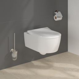 Villeroy & Boch Avento Combi-Pack miska WC wisząca z deską wolnoopadającą Weiss Alpin 5656RS01