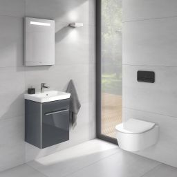 Villeroy & Boch Avento Combi-Pack miska WC wisząca z deską wolnoopadającą Weiss Alpin 5656RS01