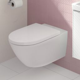 Villeroy & Boch Subway 3.0 zestaw miska z deską 4670TS01