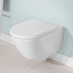 Villeroy & Boch Subway 3.0 miska WC wisząca bez kołnierza CeramicPlus stone white 4670T0RW