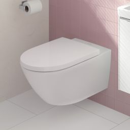 Villeroy & Boch Subway 3.0 miska WC wisząca bez kołnierza CeramicPlus Weiss Alpin 4670T0R1