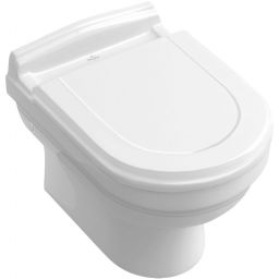 Villeroy & Boch Hommage miska WC wisząca CeramicPlus Weiss Alpin 6661B0R1