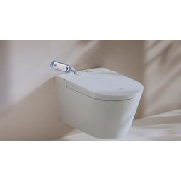 Villeroy & Boch Tivo toaleta myjąca wisząca bez kołnierza ze spłukiwaniem wirowym Weiss Alpin V22EM101