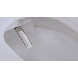 Villeroy & Boch Tivo toaleta myjąca wisząca bez kołnierza ze spłukiwaniem wirowym Weiss Alpin V22EM101