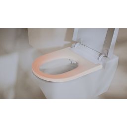 Villeroy & Boch Tivo toaleta myjąca wisząca bez kołnierza ze spłukiwaniem wirowym Weiss Alpin V22EM101