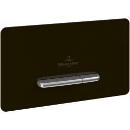 Villeroy & Boch Supreo przycisk spłukujący do WC Glass Glossy Black V99442RB